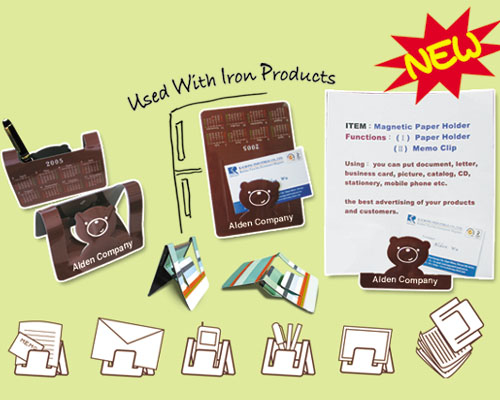 Magnetic Promotional Paper Holders