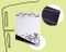 Magnetic Advertising Storage Mini Whiteboards