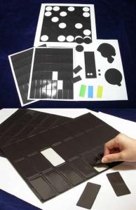 Anisotropic/Isotropic Rubberized Magnetic Punched Pieces
