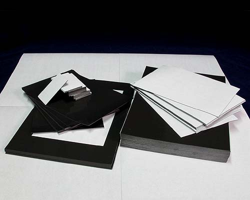 Anisotropic/Isotropic Rubberized Magnetic Slices